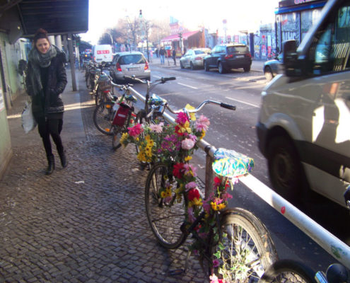 Berlin Mitte Verteilung Sattelschoner Pukka Tee