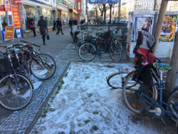 Berlin Kreuzberg Verteilung Veloschoner Pukka Tee