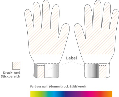 touchscreen handschuhe druck layout-2